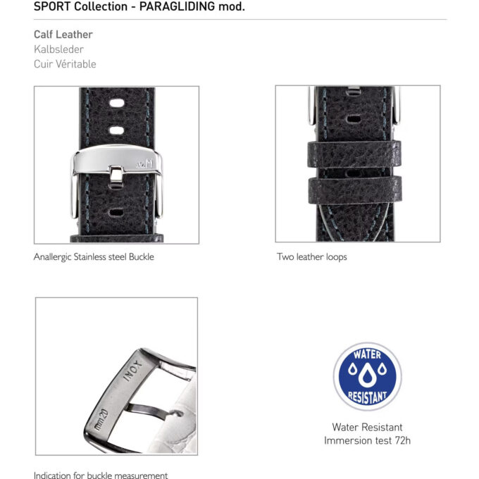 Curea Ceas Morellato Paragliding 24 mm
